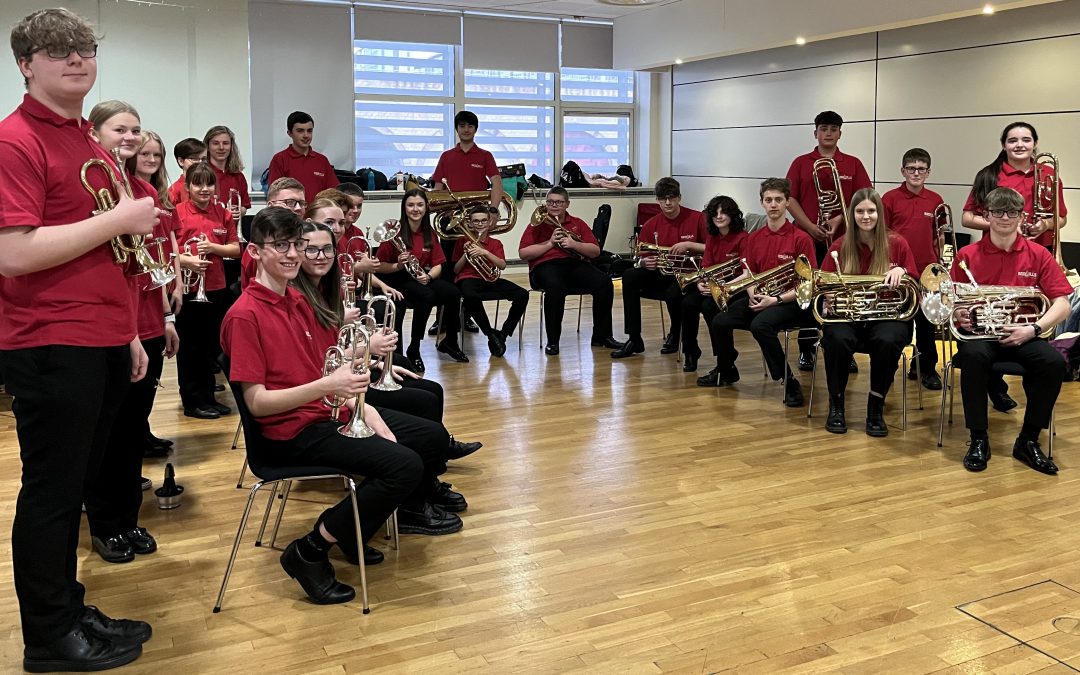 Redhills Youth Brass Band perform at Sage Gateshead